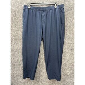 Lululemon ABC Warpstreme Pants Mens 2XL/ 27” Inseam  True Navy Pull-On LM5APMS